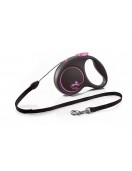 Flexi Black Design S - 5 метра, въже - Поводи, нашийници, нагръдници