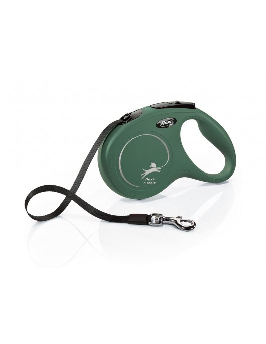 Flexi Classic S - 5 метра, лента - Поводи, нашийници, нагръдници
