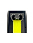 Flexi Giant Neon M - 8 метра, лента - Поводи, нашийници, нагръдници
