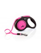 Flexi Neon M - 5 метра, лента - Поводи, нашийници, нагръдници