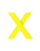 Flexi Giant Neon M - 8 метра, лента - Поводи, нашийници, нагръдници