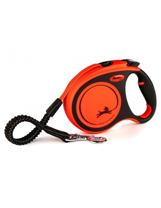 Flexi Neon S - 5 метра, лента Поводи, нашийници, нагръдници