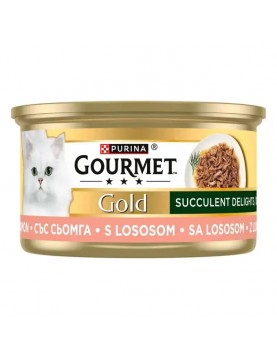 Purina Gourmet Gold - Хапки в сос с пиле и дроб, 85г Консервирани храни