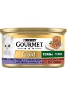 Purina Gourmet Gold - Хапки в пастет с агне и патица, 85г Консервирани храни Purina Gourmet Gold - Хапки в пастет с агне и патица, 85г - Консервирани храни