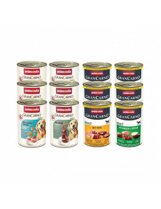 GranCarno Adult патица, 800 г Консервирани храни Piper Adult Beef & Beef Tripe - 800г Консервирани храни