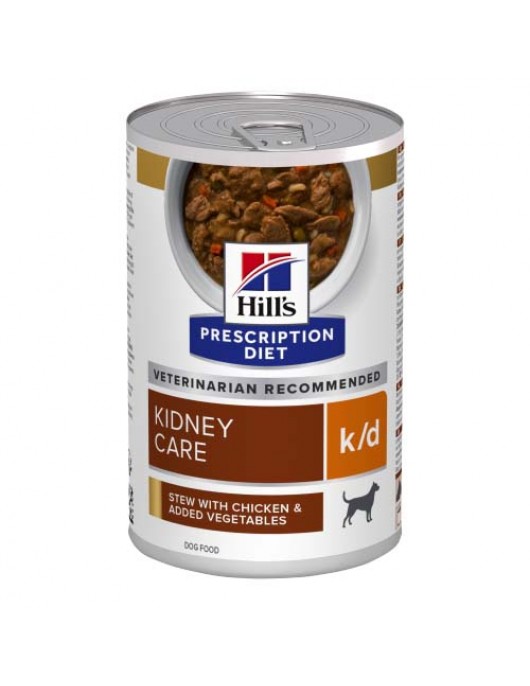 Hill`s Prescription Diet Canine K/d Stew - консерва 354г - Грижа за бъбреците и уринарния тракт