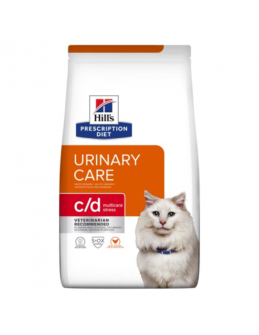 Hill`s Prescription Diet Feline C/d Urinary Stress CHICKEN - Грижа за бъбреците и уринарния тракт