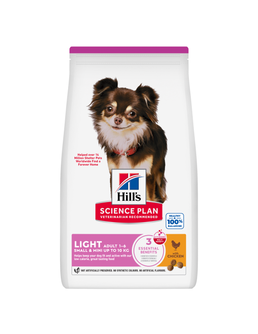Hill's Science Plan Light Small&Mini Сухи храни Hill's Science Plan Canine Light Small&Mini - Сухи храни