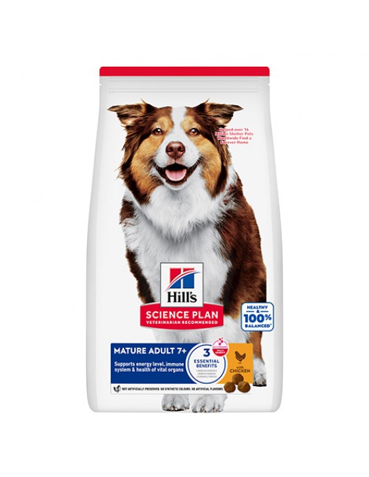 Hill’s Science Plan Canine Mature Medium Chicken - Сухи храни