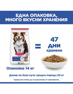 Hill’s Science Plan Canine Mature Medium Lamb & Rice 