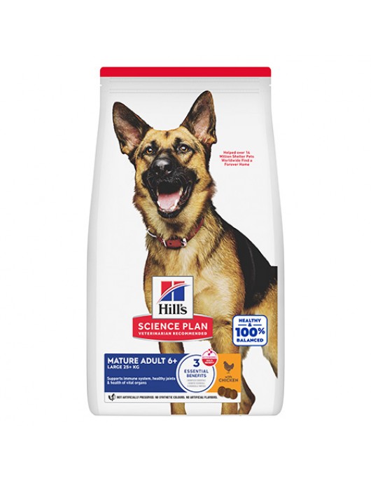 Hill’s Science Plan Canine Mature Large Breed Chicken - Сухи храни