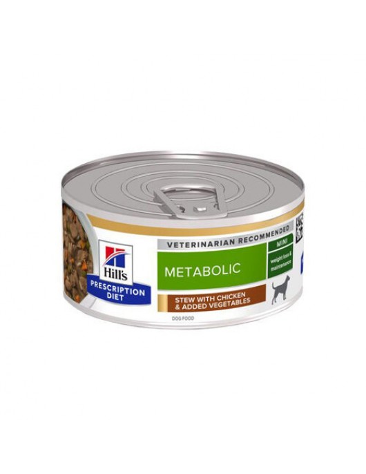 Hill`s Prescription Diet Metabolic Cat 156 г - Лечебна консервирана храна за котки от ново поколение за намаляване на наднорменото тегло, 156г Грижа при наднормено тегло