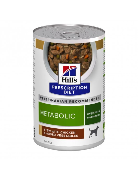 Hill`s Prescription Diet Canine Metabolic Stew - консерва 354г - Грижа при наднормено тегло