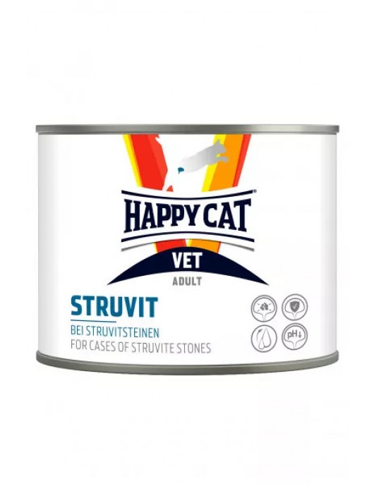 Happy Cat Vet Diet Struvit - консерва 200г - Грижа за бъбреците и уринарния тракт