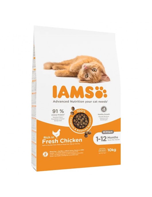 IAMS CAT Kitten Chicken - Сухи храни