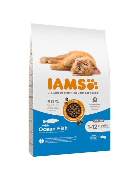IAMS CAT Kitten Ocean fish - Сухи храни