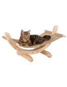 Хамак за котка Siesta 61/37/29см, кафяв - Легла и хралупки
