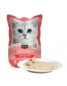 Kit Cat Chicken & Beef - пауч 70г