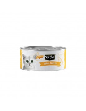 Kit Cat Deboned Toppers Tuna & Chicken - консерва 80г