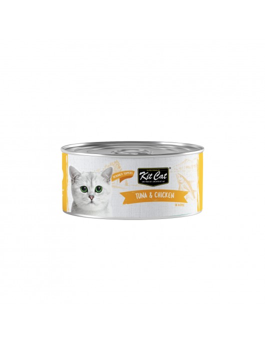 Kit Cat Deboned Toppers Tuna - консерва 80г - 