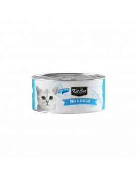 Kit Cat Deboned Toppers Tuna & Scallop - консерва 80г