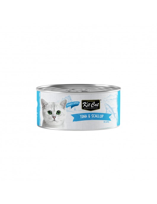 Kit Cat Deboned Toppers Tuna - консерва 80г Kit Cat Deboned Toppers Tuna - консерва 80г -