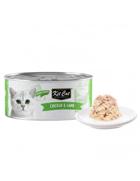 Kit Cat Deboned Toppers Chicken & Lamb - консерва 80г