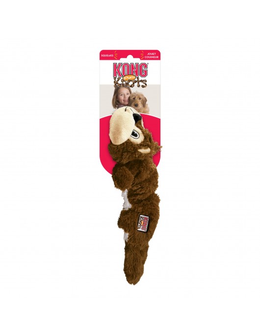 Kong Knots Scrunch Squirrel - Играчки за кучета