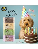 Торта за куче "Happy Birthday" с вкус на - Лакомства за кучета