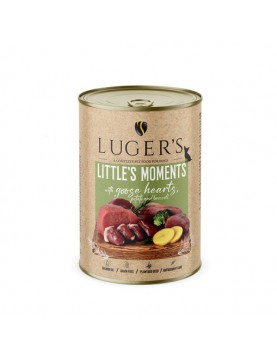 Luger`s Dog Little`s Moments - телешко, домати и магданоз - 185г - Консервирани храни