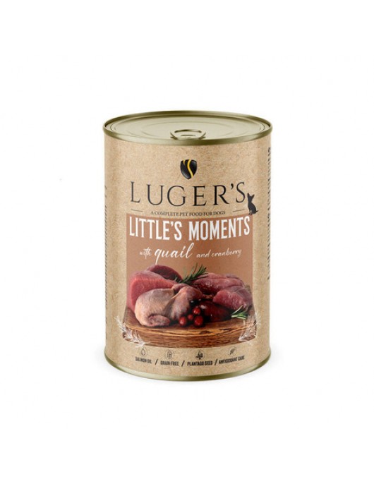Luger`s Dog Little`s Moments - телешко, домати и магданоз - 185г - Консервирани храни