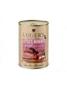 Luger`s Dog Little`s Moments - телешко, домати и магданоз - 185г - Консервирани храни