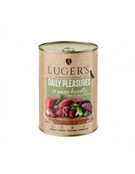Luger`s Dog Daily Pleasures - агнешко шкембе, моркови и магданоз, 400г - Консервирани храни