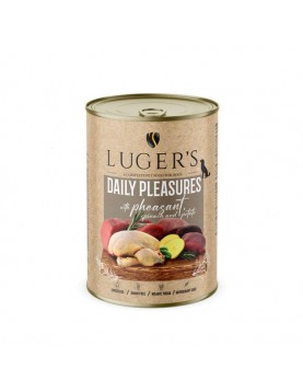 Luger`s Dog Daily Pleasures - фазан, спанак и картофи. 400г