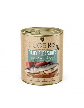 Luger`s Dog Daily Pleasures - риба треска, кафяв ориз и домати. 800г