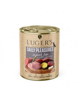 Luger`s Dog Daily Pleasures - свинско филе, картофи и магданоз. 800г