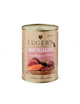 Luger`s Cat Daily Pleasures - Sterilised сьомга и риба тон 400г