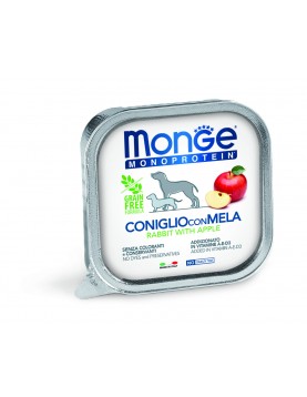 Monge Dog Monoprotein Adult Pate Rabbit & Apple 150г