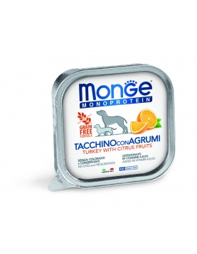 Monge DOG Monoprotein Adult Fruit Pate Turkey & Citrus fruits 150г