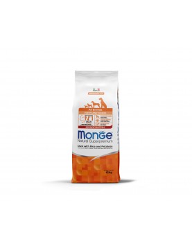 Monge Dog Monoprotein Puppy All breeds Duck, Rice & Potatoes