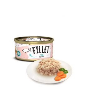 Mr. Bandit Cat Fillet Tuna - чисто филе от риба тон в бульон, 80г