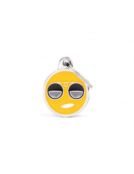 Медальон My Family Charms - Емотикон Cool - ф 21мм