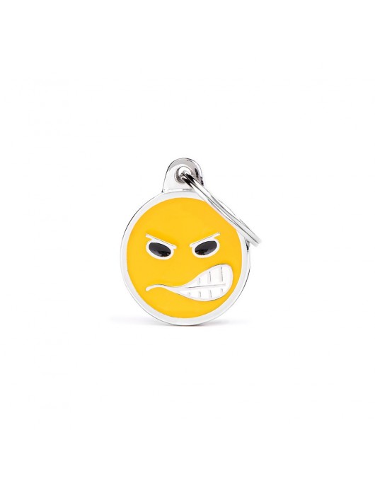 Медальон My Family Charms - Емотикон Angry - ф 21мм Медальон My Family Charms - Маргаритка S - 25мм - Медальони за гравиране