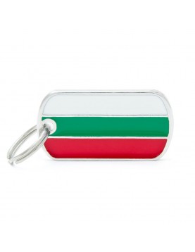 Медальон My Family Charms - Българското знаме - 40/22мм