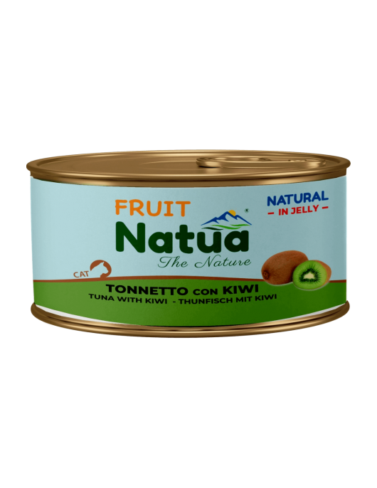 Natua Fruit Tuna & Kiwi - филенца риба тон, с добавка на киви - 85г - Консервирани храни