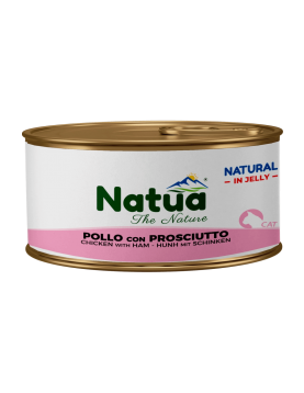 Natua Chicken & Ham in Jelly - 85г филенца пиле и шунка в желе