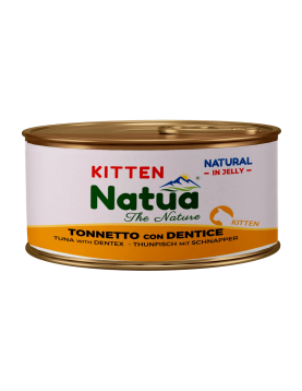 Natua KITTEN Tuna & Dentex in Jelly - филенца риба тон и риба снапер в желе - 85г