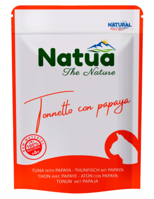 Natua Fruit Tuna & Kiwi - филенца риба тон, с добавка на киви - 85г - Консервирани храни