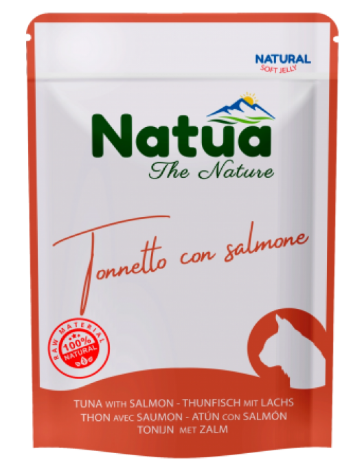 Natua Fruit Tuna & Kiwi - филенца риба тон, с добавка на киви - 85г - Консервирани храни