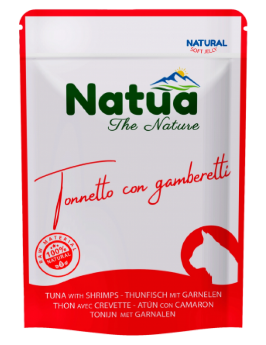 Natua Fruit Tuna & Kiwi - филенца риба тон, с добавка на киви - 85г - Консервирани храни